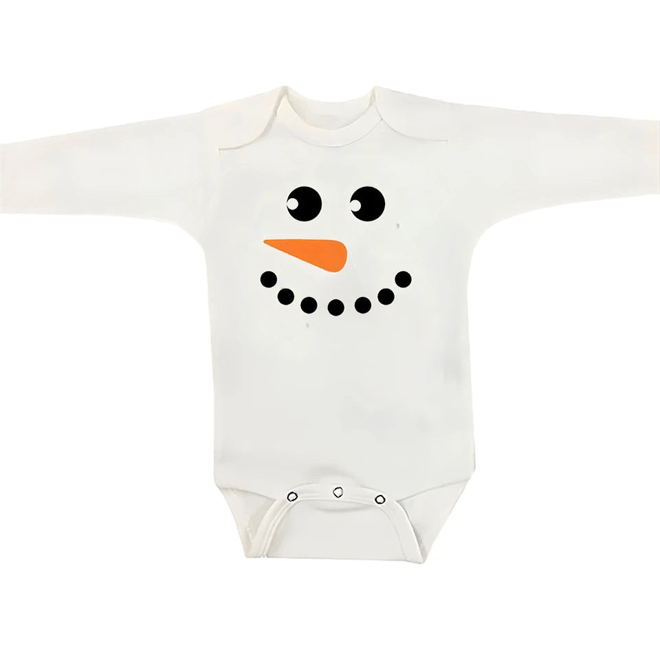 Serci Snowman Cotton Christmas Pajamas